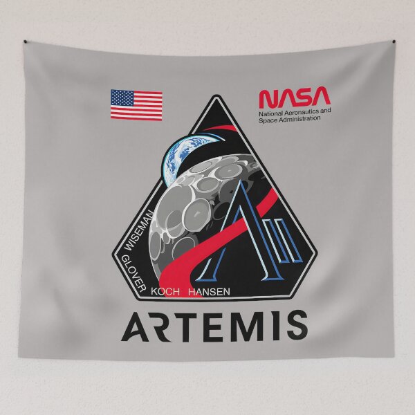 Item preview, NASA Artemis II Mission Patch Logo Moon Space Program 2026 designed and sold by GreggRoss.