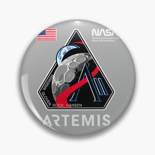 Item preview, NASA Artemis II Mission Patch Logo Moon Space Program 2026 designed and sold by GreggRoss.