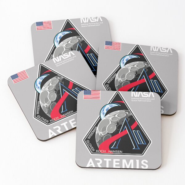 Item preview, NASA Artemis II Mission Patch Logo Moon Space Program 2026 designed and sold by GreggRoss.