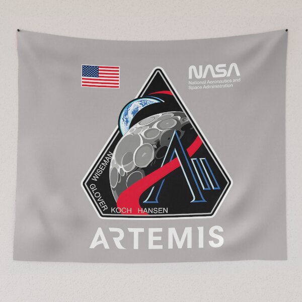 Item preview, NASA Artemis II Mission Patch Logo Moon Space Program 2026 designed and sold by GreggRoss.