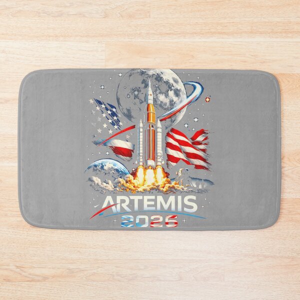 Item preview, Space Rocket Launch Mission to The Moon Artemis 2 designed and sold by GreggRoss.