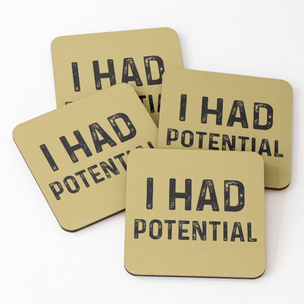 Item preview, I Had Potential Energy, Vintage Physics Joke designed and sold by artprintschabab.