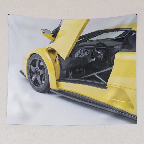 Item preview, Lamborghini Diablo GTR – Extreme Track Supercar Poster designed and sold by Road To Track.