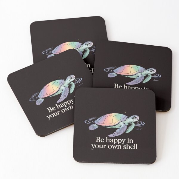Item preview, Rainbow Turtle Be Happy In Your Own Shell Autism Awareness – Neurodiversity Awareness Design designed and sold by Redgiant87x.