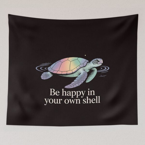 Item preview, Rainbow Turtle Be Happy In Your Own Shell Autism Awareness – Neurodiversity Awareness Design designed and sold by Redgiant87x.