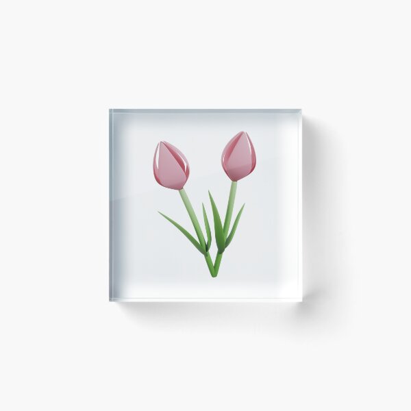 Item preview, Glossy pink tulips designed and sold by Aalia-369.