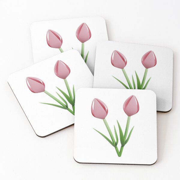 Item preview, Glossy pink tulips designed and sold by Aalia-369.