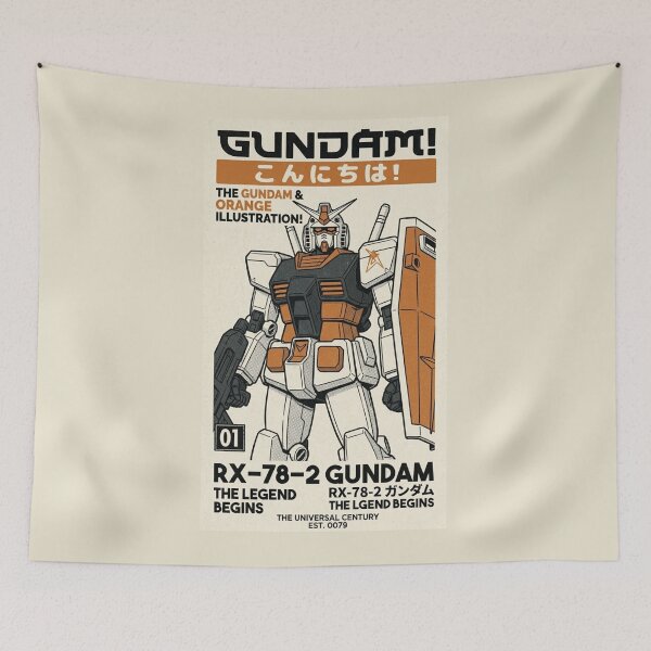 Item preview, Gundam Rx 78 T-Shirt designed and sold by zumerdiego.