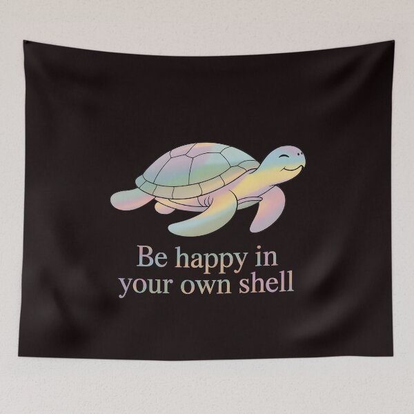 Item preview, Rainbow Turtle Be Happy In Your Own Shell Autism Awareness – Autism Support designed and sold by Redgiant87x.