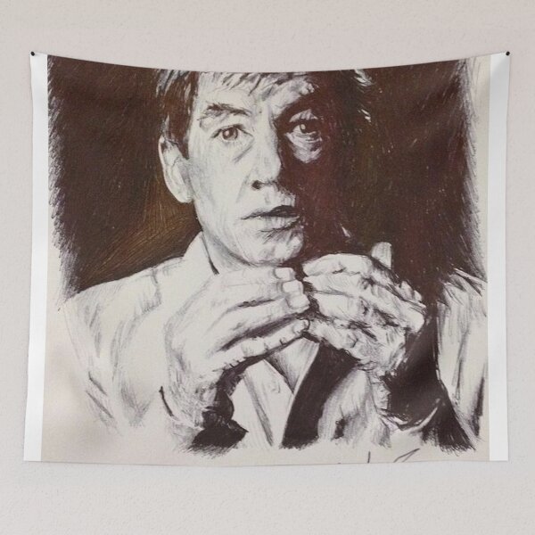 Item preview, SIR IAN MCKELLAN designed and sold by Portraits by Billy H. Jackson.