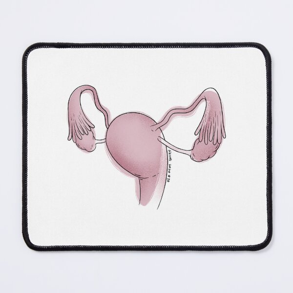 Item preview, Uterus Anatomy Line Drawing designed and sold by Studio Hromi LLC.
