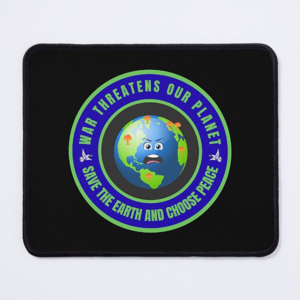 Item preview, War Threatens Our Planet Save the Earth and Choose Peace designed and sold by fev-rocks.