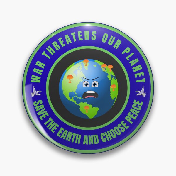 Item preview, War Threatens Our Planet Save the Earth and Choose Peace designed and sold by fev-rocks.