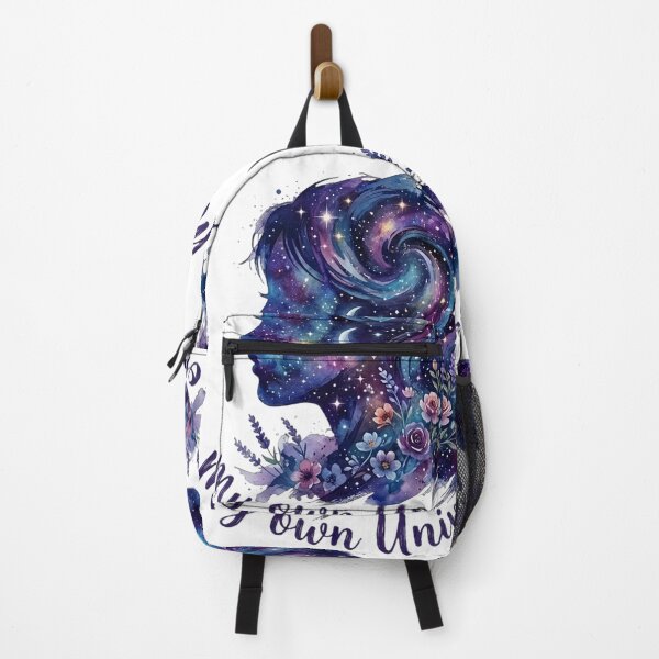 Item preview, My Own Universe Floral Galaxy Mother Earth Silhouette Navy Blue Earth's Month designed and sold by VISO-art.