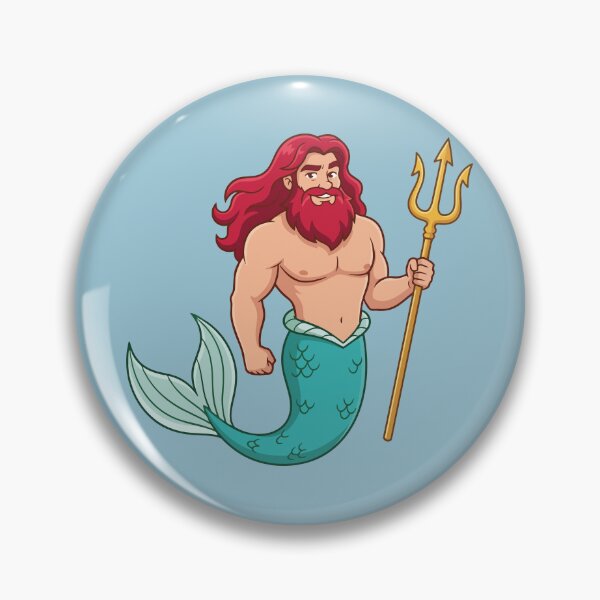 Item preview, Gay Ariel Merman Mermaid designed and sold by tigrootiger.