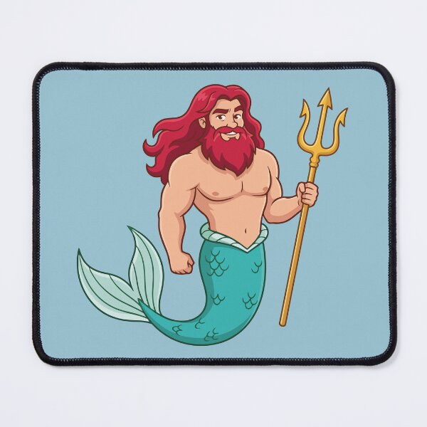 Item preview, Gay Ariel Merman Mermaid designed and sold by tigrootiger.
