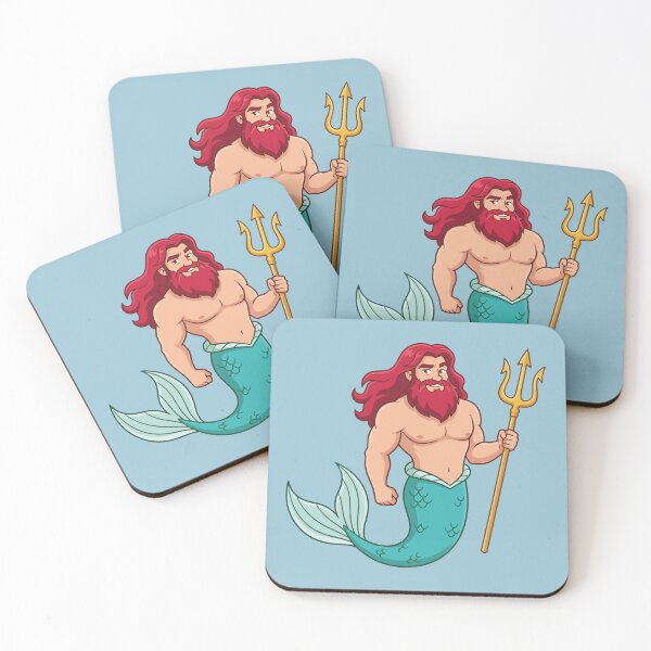 Item preview, Gay Ariel Merman Mermaid designed and sold by tigrootiger.