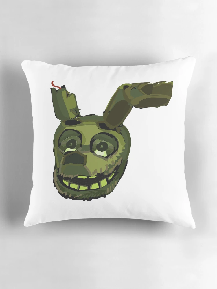 Thumbnail 3 of 4, Pillow, Springtrap  designed and sold by R3db0y12.
