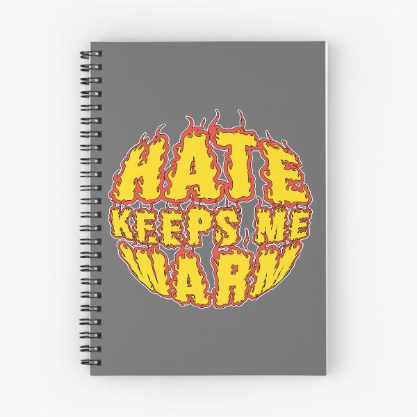Item preview, Hate Keeps Me Warm – Red Dawn Inspired Fireball Flame Design designed and sold by Winner Chicken Dinner Designs.