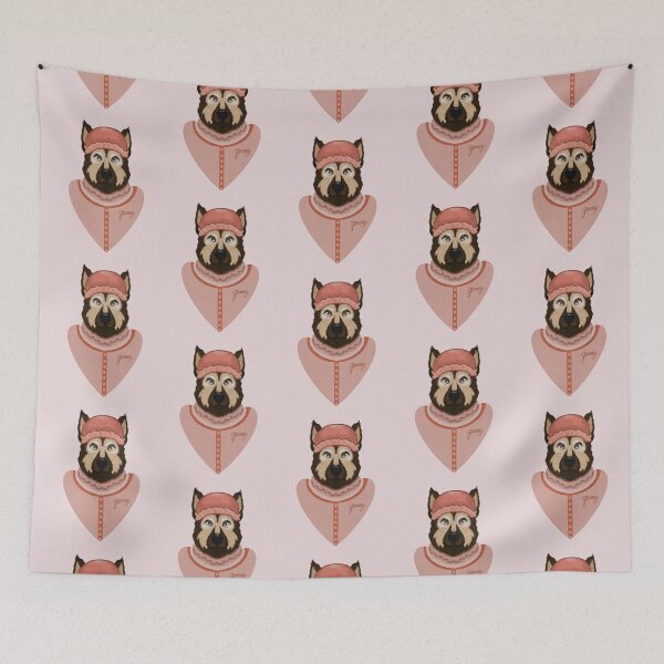 Item preview, Big Bad Wolf Dressed Up as Granny designed and sold by ellealsopaints.