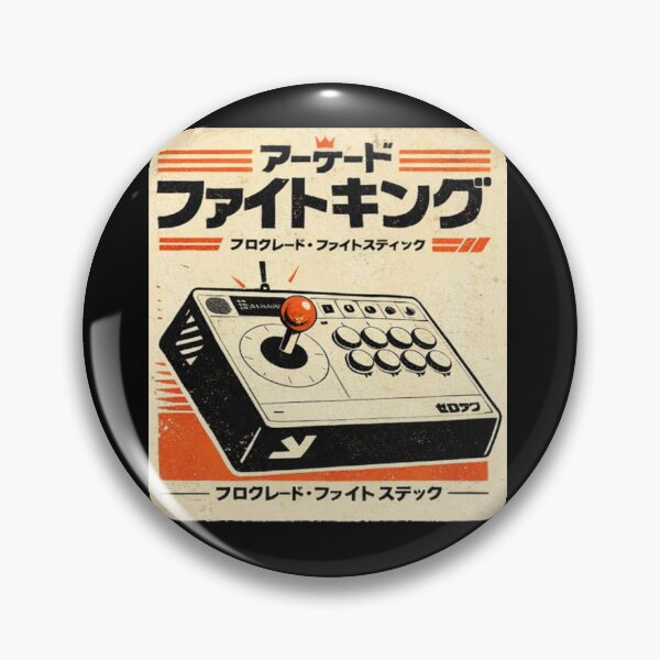 Item preview, Retro Japanese Arcade Fight Stick – Vintage Gaming Poster T-Shirt designed and sold by zumerdiego.