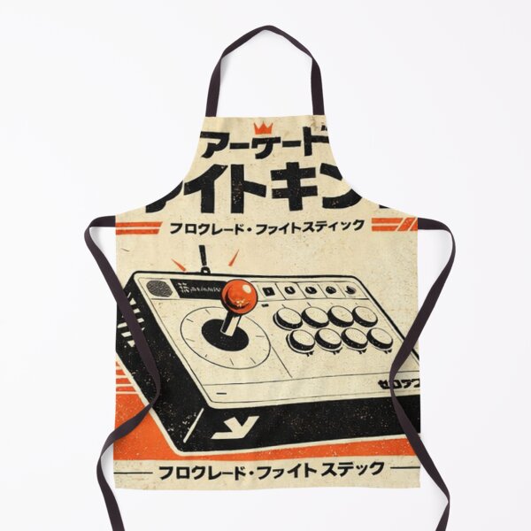 Item preview, Retro Japanese Arcade Fight Stick – Vintage Gaming Poster T-Shirt designed and sold by zumerdiego.