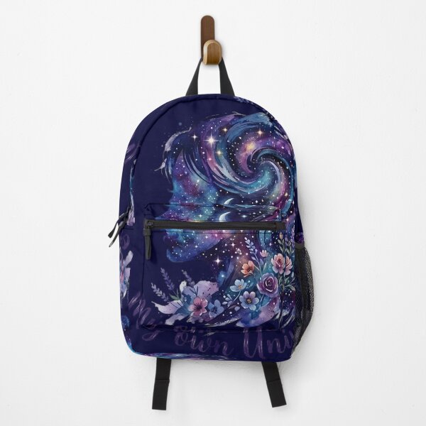 Item preview, Deep Blue My Own Universe Floral Galaxy Mother Earth Silhouette Navy Blue Earth's Month designed and sold by VISO-art.