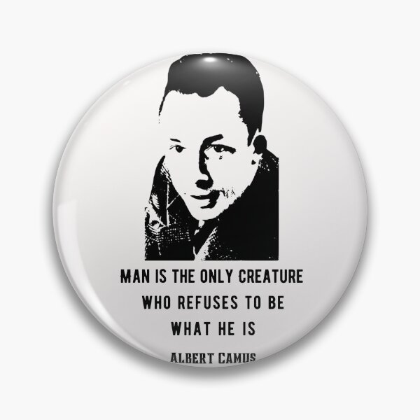 Item preview, Albert Camus quote designed and sold by artbleed.