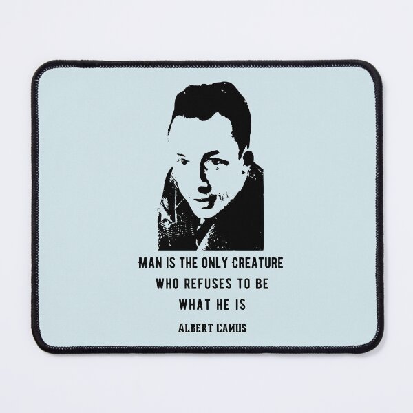 Item preview, Albert Camus quote designed and sold by artbleed.