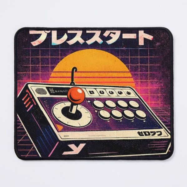 Item preview, Retro Japanese Arcade Fight Stick – Vintage Gaming Poster T-Shirt designed and sold by zumerdiego.