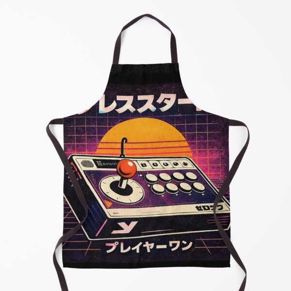 Item preview, Retro Japanese Arcade Fight Stick – Vintage Gaming Poster T-Shirt designed and sold by zumerdiego.