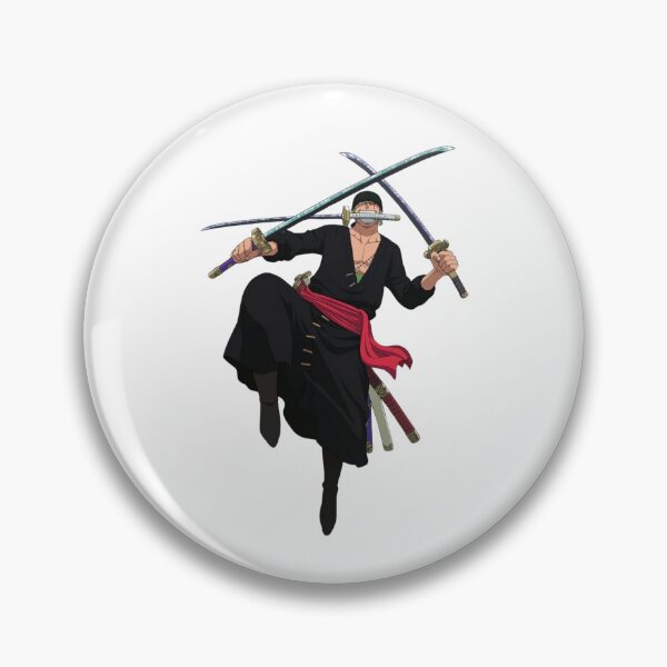 Item preview, Three Sword Style – Legendary Swordsman Anime Design designed and sold by Mr-MC-kitty.