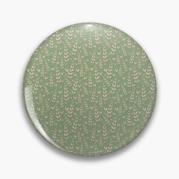 Item preview, Garden party footprints peach green designed and sold by cezidesign.