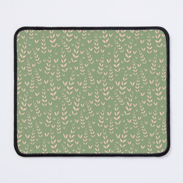 Item preview, Garden party footprints peach green designed and sold by cezidesign.