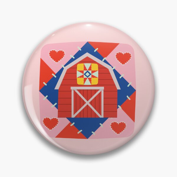 Item preview, Cute Barn Quilt Pattern designed and sold by AnulaArt.