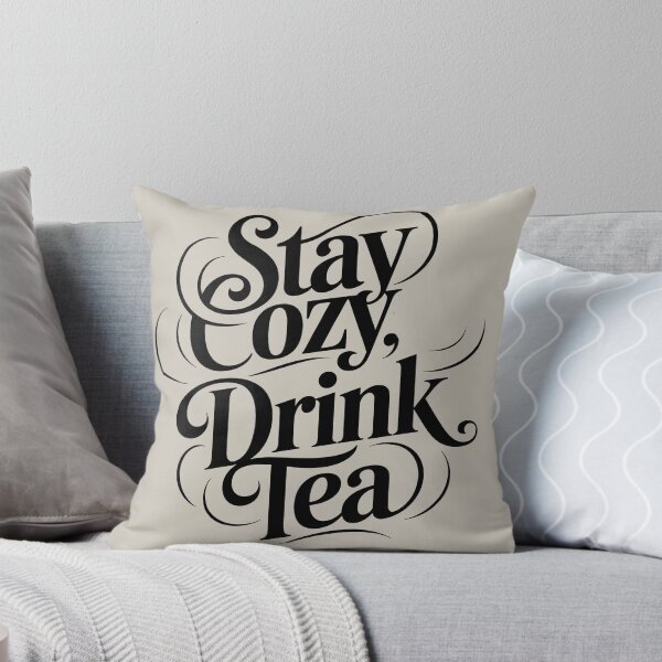 Item preview, Stay cozy, drink tea designed and sold by Moonody Designs.