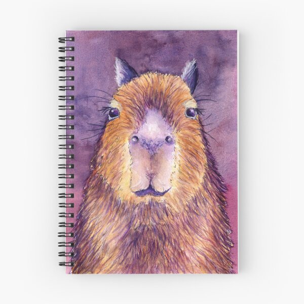Item preview, Capybara designed and sold by Rhiannon Wolfe Art .