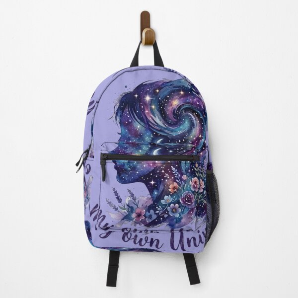 Item preview, Lavender My Own Universe Floral Galaxy Mother Earth Silhouette Navy Blue Earth's Month designed and sold by VISO-art.
