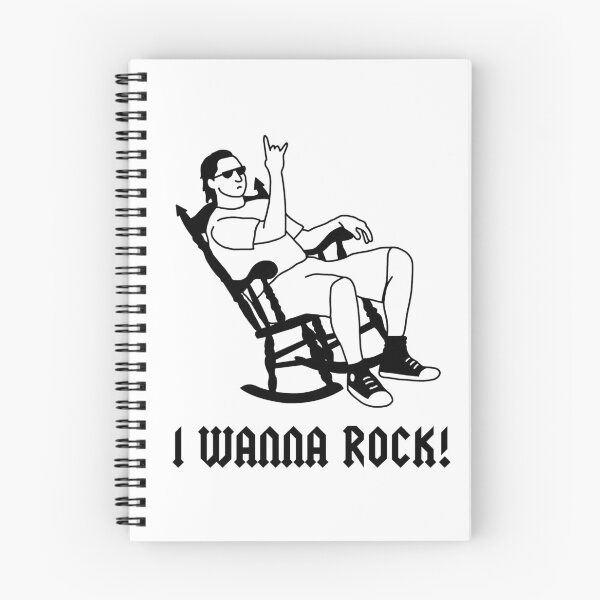 Item preview, I wanna rock! old school rocking designed and sold by krusefolkart.
