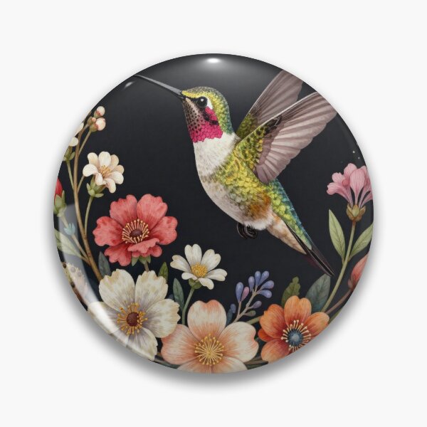 Item preview, Garden Spirit — Watercolour Hummingbird Fine  designed and sold by GrowNest.
