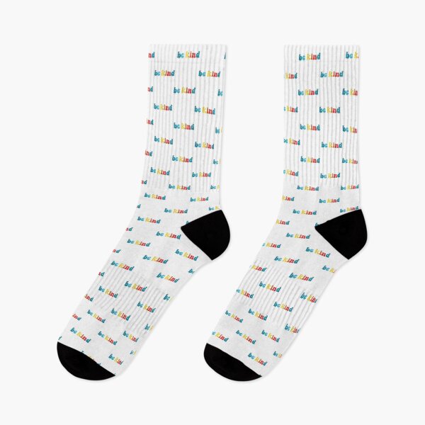 Item preview, Retro Be Kind Horizontal Colorful Typography Design designed and sold by Vision Crafted.