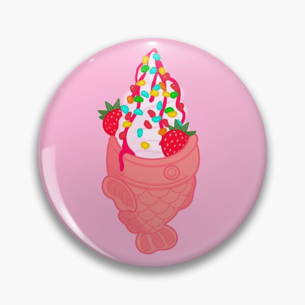 Item preview, Fruity Taiyaki Ice Cream designed and sold by bumblebreeart.