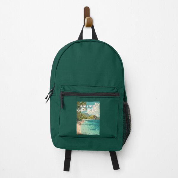 Item preview, Saint Vincent and the Grenadines Illustration Travel Art Vintage designed and sold by KrisSidDesigns.