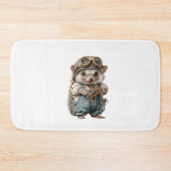 Item preview, Steampunk Hedgehog Prints and Artworks designed and sold by FoxJonesCo.