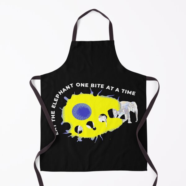 Item preview, Eat the Elephant One Bite at a Time – Surreal Cell Phagocytosis Motivational Art | Overwhelm, Productivity & Mindset Design designed and sold by ChiaraPagani.