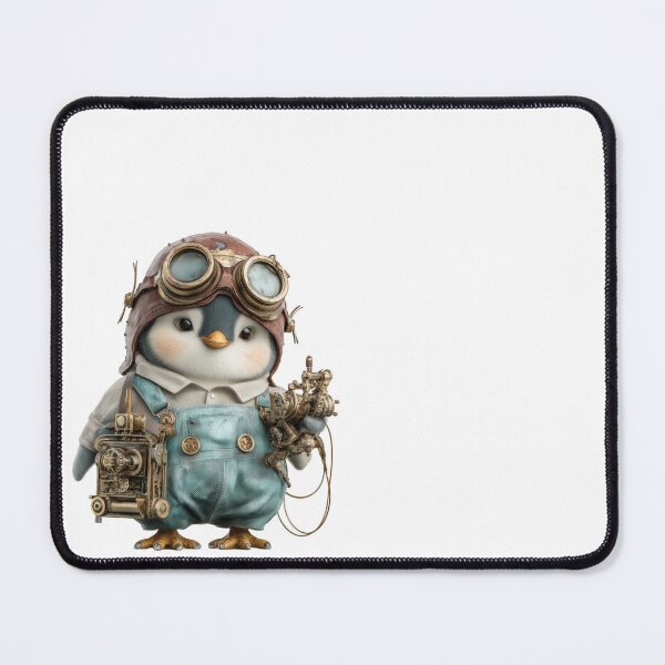 Item preview, Steampunk Penguin Cards and Artworks designed and sold by FoxJonesCo.