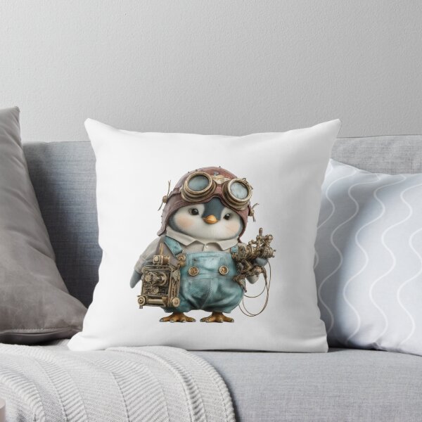 Item preview, Steampunk Penguin Cards and Artworks designed and sold by FoxJonesCo.