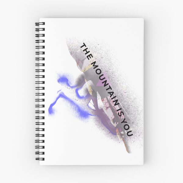 Item preview, The Mountain Is You – Motivational Climbing Art | Self-Growth, Resilience & Inner Strength Design designed and sold by ChiaraPagani.