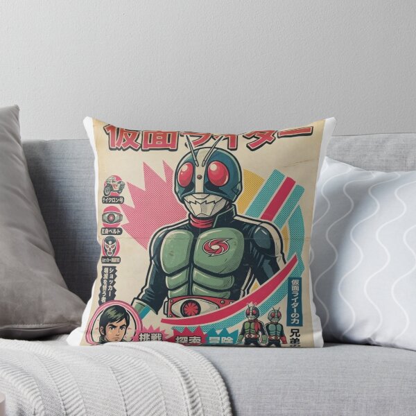 Item preview, Japanese Tokusatsu Hero Helmet Kamen Rider Retro Art T-Shirt designed and sold by zumerdiego.