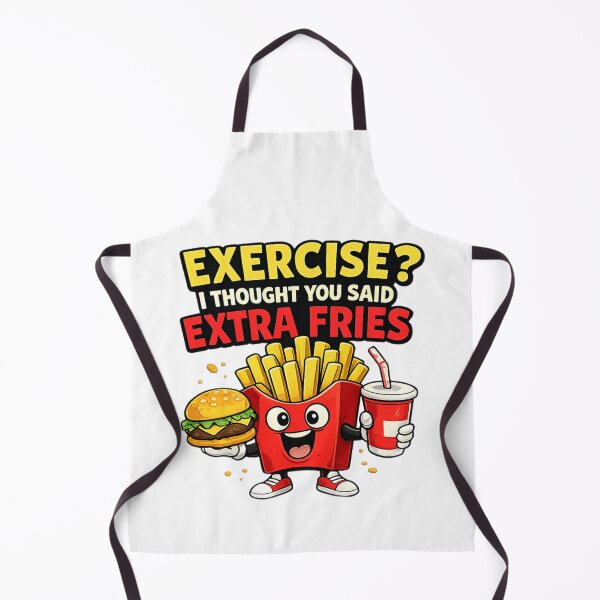 Item preview, Funny Fast Food Humor Cartoon designed and sold by JeriCanvasBloom.